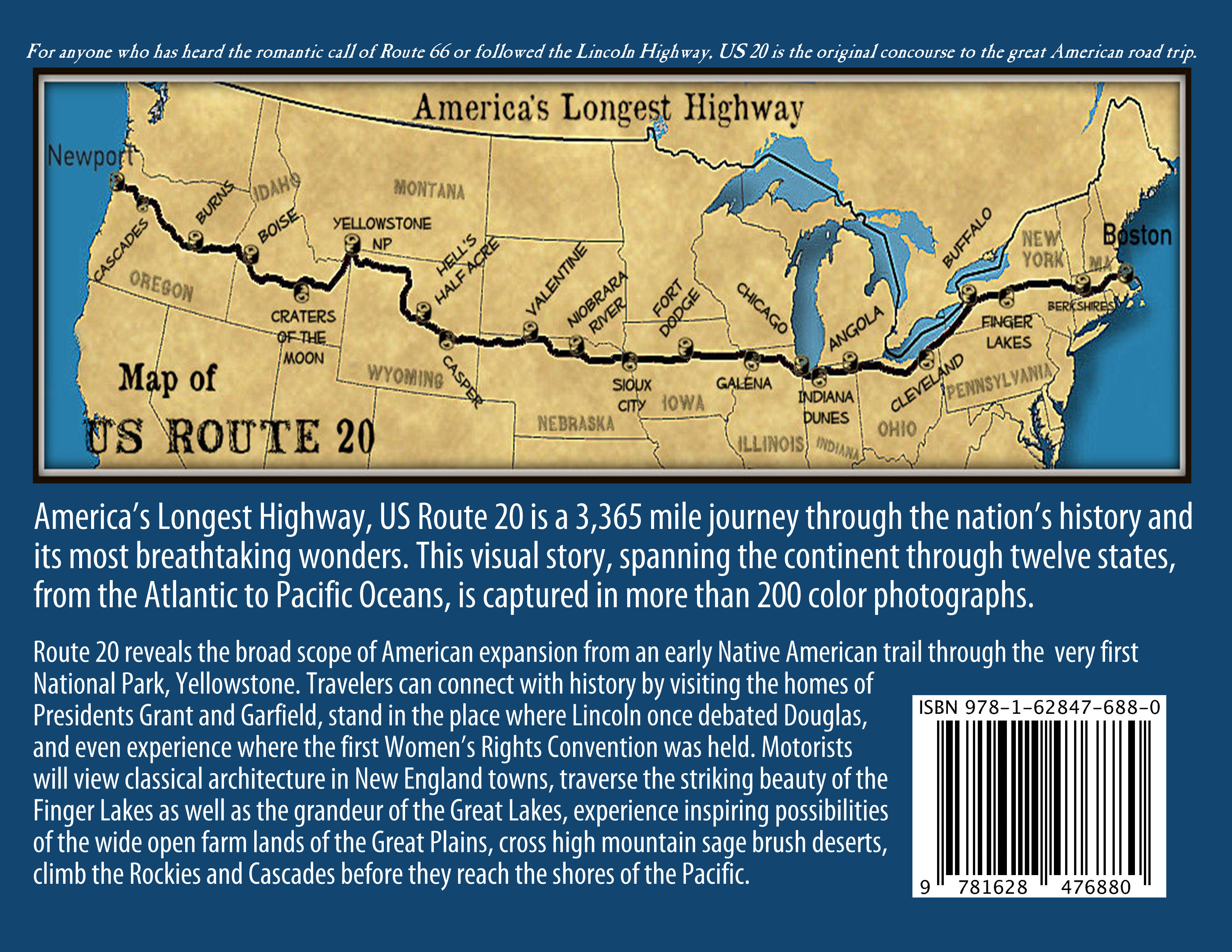 Historic Route 20 - A Journey Across America's Longest Highway